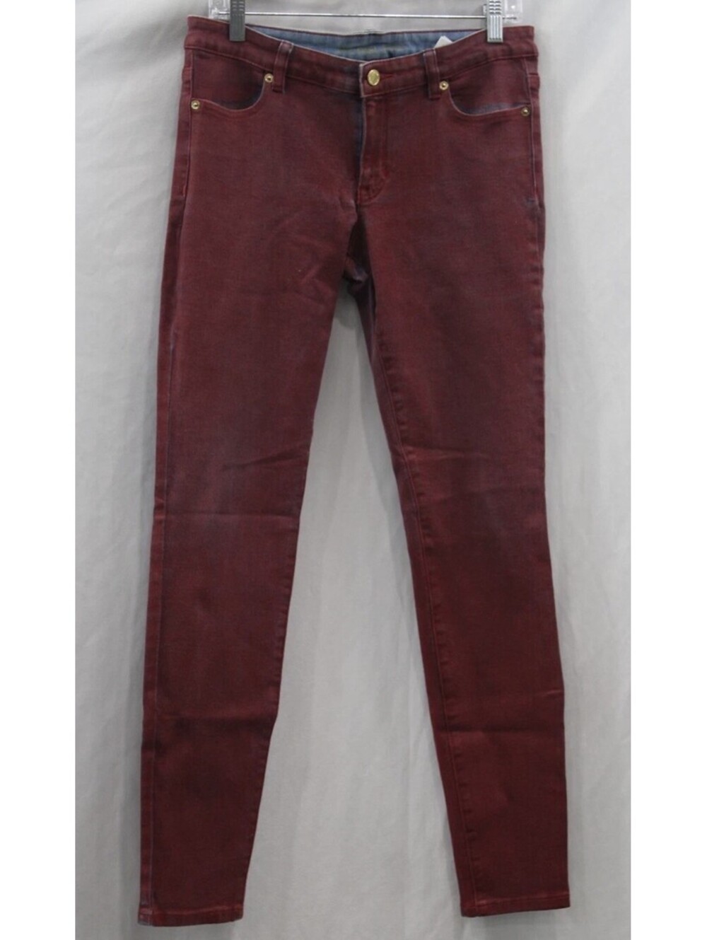 Michael Kors Women's Red/Blue Skinny Jean Size 8